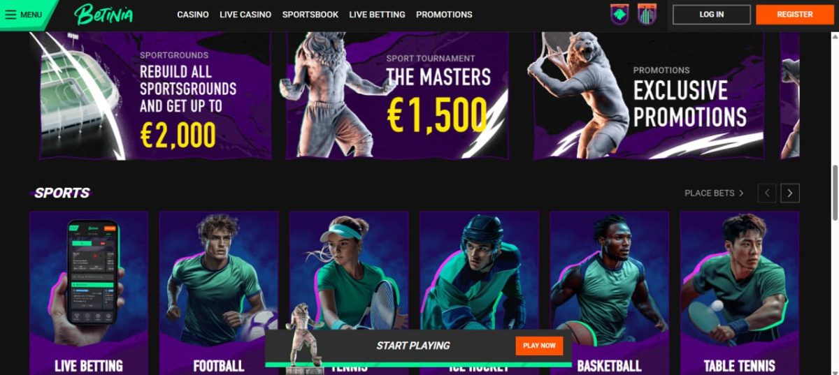 Betinia Casino : Bonuses, Interac Payouts, Withdrawal Limits for Canada image 2