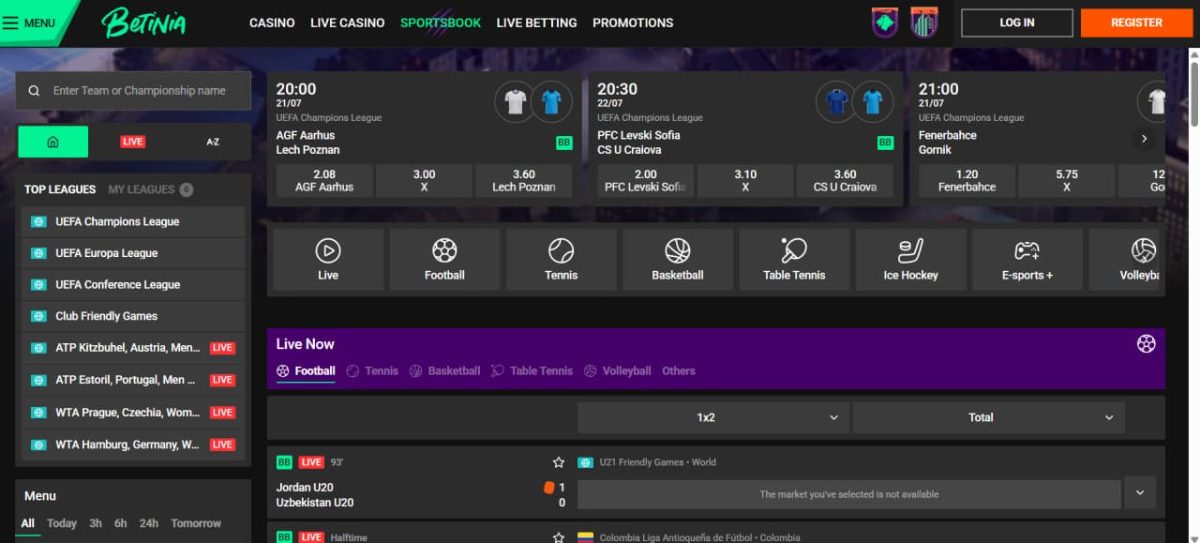 Betinia Casino : Bonuses, Interac Payouts, Withdrawal Limits for Canada image 4